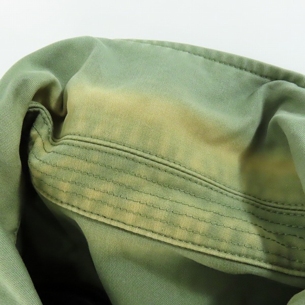 実際に弊社で買取させて頂いたWACKO MARIA/ワコマリア ミリタリー ワーク シャツ/Lの画像 7枚目