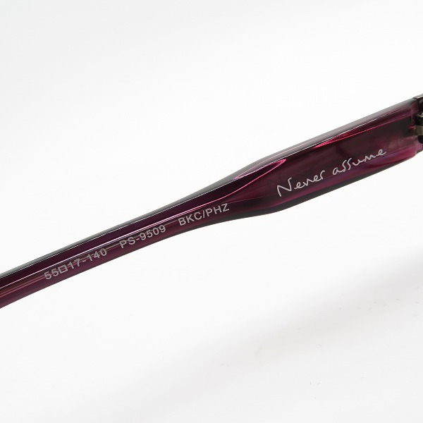 実際に弊社で買取させて頂いたPaul Smith/ポールスミス メガネフレーム アイウェア PS-9509の画像 6枚目