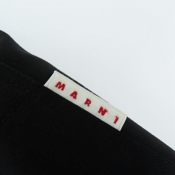 実際に弊社で買取させて頂いたMARNI/マルニ Drawstring Hoodie LS Shirt パーカー シャツ CUMU0195RRTW839/44の画像 8枚目
