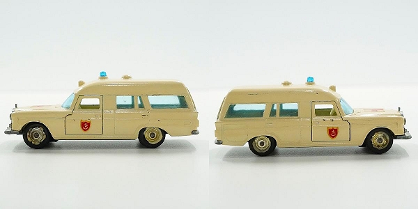 実際に弊社で買取させて頂いたMATCHBOX/マッチボックス K-6 KING SIZE MERCEDES BENZ BINZ AMBULANCE メルセデスベンツ アンビュランス 救急車 ミニカーの画像 2枚目