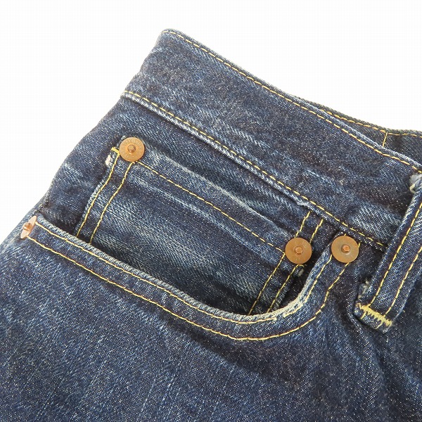 実際に弊社で買取させて頂いたTHE REAL McCOY'S/リアルマッコイズ デニムパンツ ボタンフライ S613/33/34の画像 8枚目