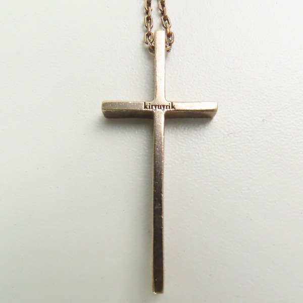 実際に弊社で買取させて頂いたkiryuyrik/キリュウキリュウ クロス ペンダント ネックレスの画像 2枚目