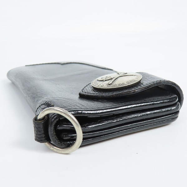 実際に弊社で買取させて頂いたroar/ロアー 二丁拳銃 クロスガンズコンチョ ウォレットの画像 2枚目