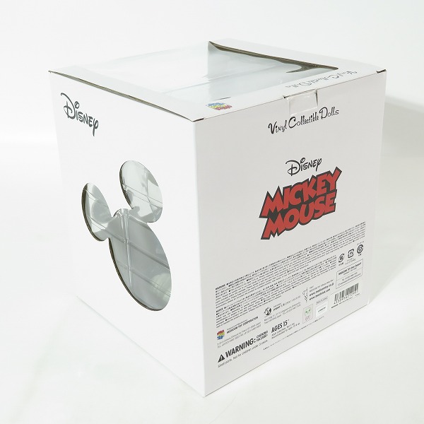 実際に弊社で買取させて頂いた【未開封】メディコムトイ VINYL COLLECTIBLE DOLLS MICKEY MOUSE/ミッキーマウス STANDARD Black&White ver. フィギュアの画像 3枚目