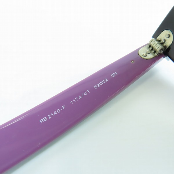 実際に弊社で買取させて頂いたRay-Ban/レイバン サングラス/アイウェア RB2140-F 1174の画像 5枚目