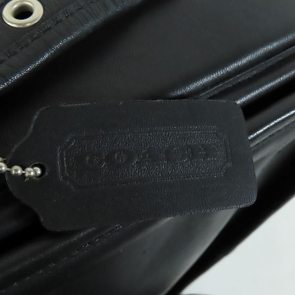 実際に弊社で買取させて頂いたCOACH/コーチ オールドコーチ ターンロック レザー 2WAY ショルダーバッグ/ブリーフケースの画像 6枚目