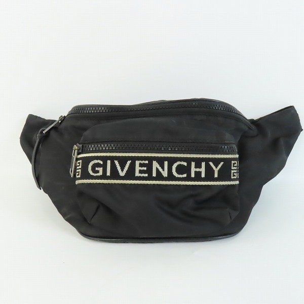 実際に弊社で買取させて頂いたGIVENCHY/ジバンシー ナイロン ウエストバッグ/ボディバッグ