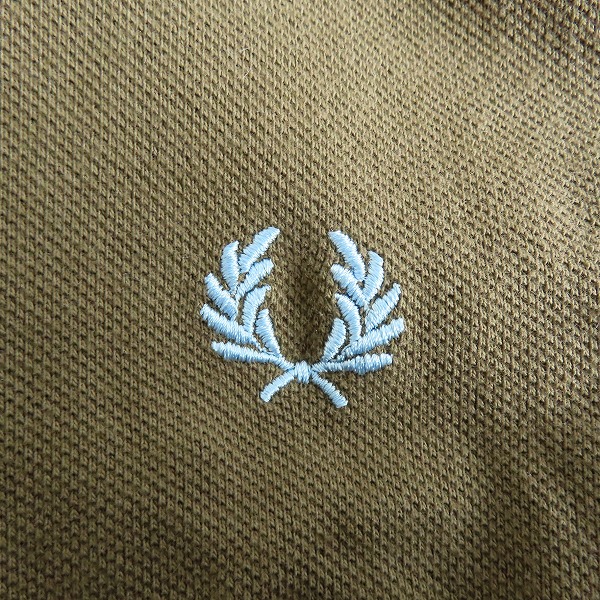 実際に弊社で買取させて頂いたFRED PERRY/フレッドペリー 半袖ポロシャツ ブラウン/40の画像 6枚目