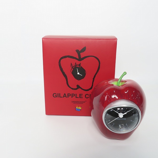 実際に弊社で買取させて頂いたUNDERCOVER×MEDICOM TOY/アンダーカバー×メディコムトイ GILAPPLE CLOCK/置時計 UCR9Z04の画像 9枚目