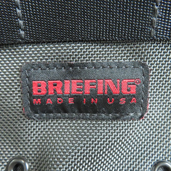 実際に弊社で買取させて頂いたBRIEFING/ブリーフィング DAYTRIPPER S/デイトリッパー ショルダーバッグ スチールグレーの画像 5枚目