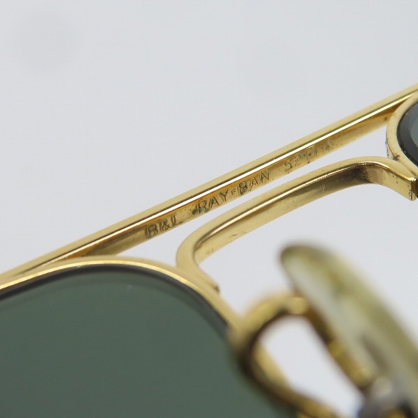 実際に弊社で買取させて頂いたRay-Ban/レイバン B&L/ボシュロム社製 ティアドロップ型 サングラスの画像 4枚目