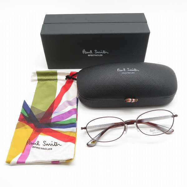 実際に弊社で買取させて頂いたPaul Smith/ポールスミス メガネフレーム アイウェア PS-9179 GMCの画像 9枚目