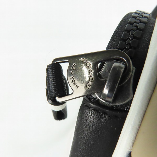 実際に弊社で買取させて頂いたCOACH/コーチ ミニ エッジ ダブルポーチ クロスボディー C4295の画像 7枚目