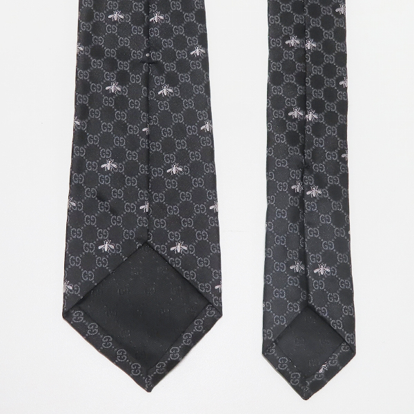 実際に弊社で買取させて頂いたGUCCI/グッチ 総柄シルクネクタイの画像 2枚目