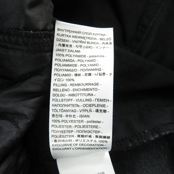 実際に弊社で買取させて頂いたUNDERCOVER×Levis/アンダーカバー×リーバイス HYBRID TRACKER MODS COAT 再構築モッズコート A5223 0001/XLの画像 4枚目