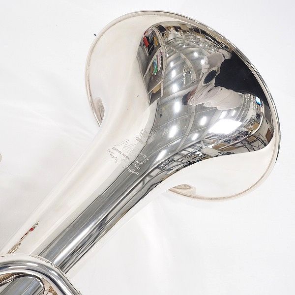 実際に弊社で買取させて頂いた★YAMAHA/ヤマハ NEO YBH-831S バリトン 3ピストン 銀メッキ仕上 ハードケース付の画像 3枚目