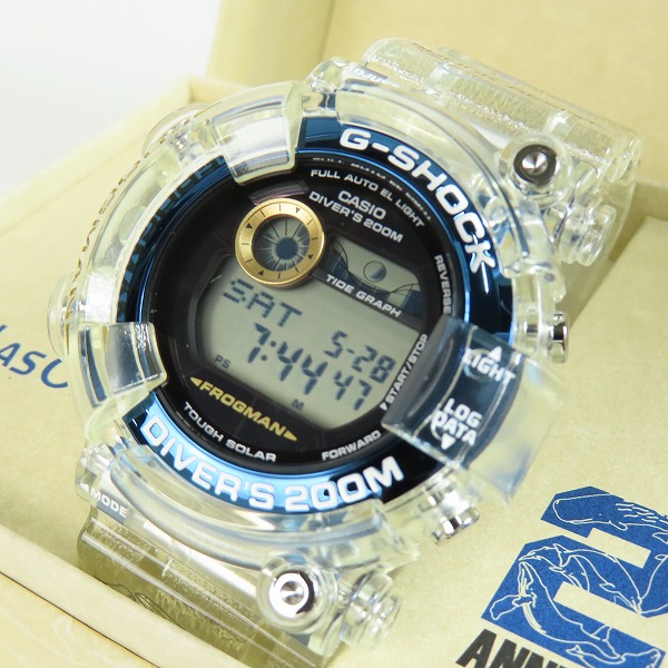 実際に弊社で買取させて頂いたG-SHOCK/Gショック LOVE THE SEA AND THE EARTH 25周年記念 イルクジ フロッグマン GF-8251K-7JR