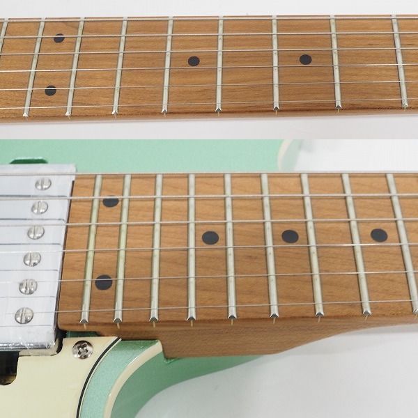 実際に弊社で買取させて頂いた★【美品】Bacchus/バッカス TAC24 STD-RSM/M M.SFG テレキャスシェイプ コイルタップ搭載 エレキギター ケース付の画像 4枚目