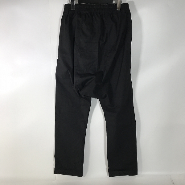 実際に弊社で買取させて頂いたRick Owens/リックオウエンス 17AW DRAWSTRING LONG/サルエルパンツ RF00M6380-TE/48の画像 1枚目