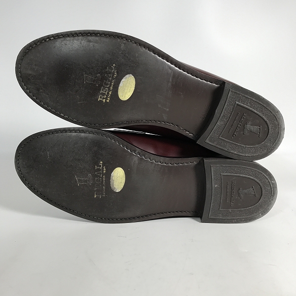 実際に弊社で買取させて頂いたREGAL/リーガル レザー コインローファー A6K5103JB 23/26.5の画像 2枚目