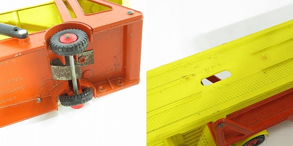実際に弊社で買取させて頂いたMATCHBOX/マルチボックス K-11 KING SIZE DAF CAR TRANSPORTER/ダフ カートランスポーター ミニカーの画像 6枚目