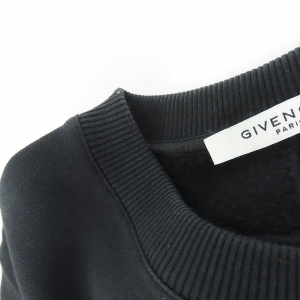 実際に弊社で買取させて頂いた【JPタグ】GIVENCHY/ジバンシィ Twin Monkey/モンキー/スター クルーネックスウェット 15W 7196 653/XSの画像 7枚目