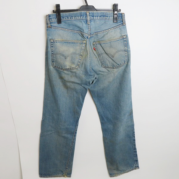 実際に弊社で買取させて頂いた【難有り品】Levis/リーバイス 501 ヴィンテージ 66後期 刻印6 スモールe ボタンフライ デニムパンツの画像 1枚目