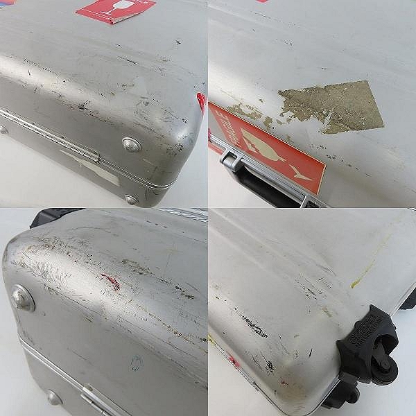 実際に弊社で買取させて頂いたZERO HALLIBURTON/ゼロハリバートン キャリーケース シルバーの画像 8枚目