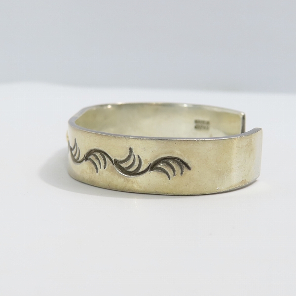 実際に弊社で買取させて頂いたARIZONA FREEDOM/アリゾナフリーダム K18付き 太陽神 バングルの画像 2枚目