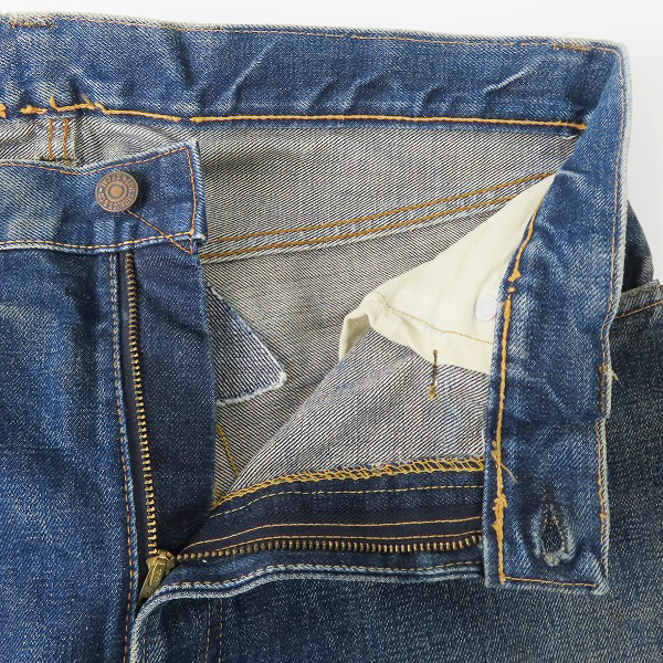 実際に弊社で買取させて頂いたLevis/リーバイス 505 42TALON 42タロンジップ 刻印4 デニムパンツの画像 3枚目