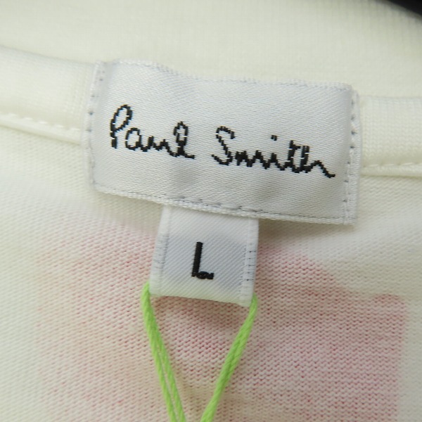 実際に弊社で買取させて頂いたPaul Smith/ポールスミス プリント半袖Tシャツ Lの画像 2枚目