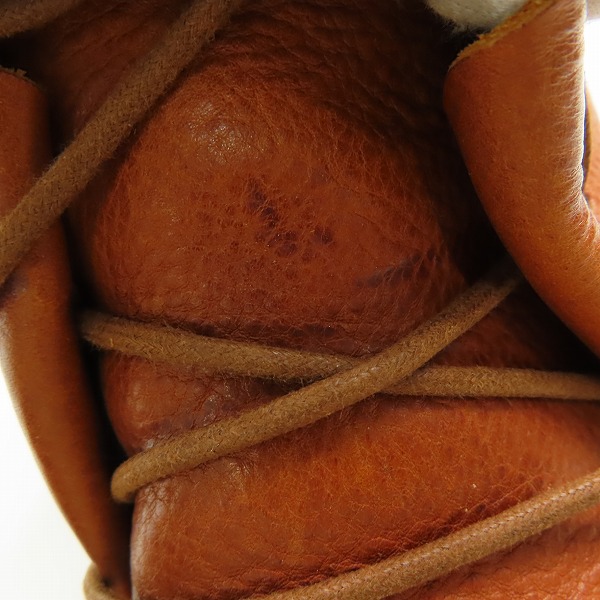 実際に弊社で買取させて頂いたtrippen/トリッペン SPACE 2ホール レザーチャッカブーツ/41の画像 7枚目