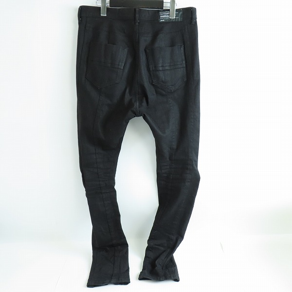 実際に弊社で買取させて頂いたJULIUS/ユリウス 22SS Skinny Pants And Other TROUSERS 10.5oz ストレッチデニムトラウザーズパンツ 779PAM6-BK/3の画像 1枚目