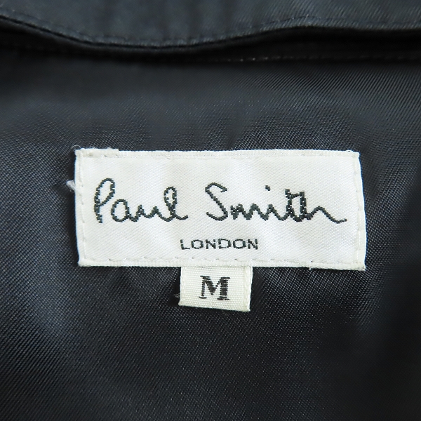 実際に弊社で買取させて頂いたPaul Smith LONDON/ポールスミスロンドン フリースライナー付き ステンカラーコート PS-259S/Mの画像 3枚目