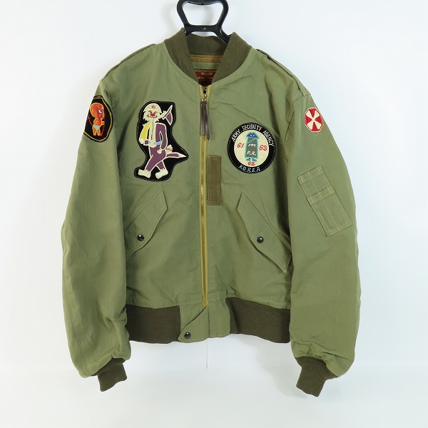 実際に弊社で買取させて頂いたBUZZ RICKSON'S/バズリクソンズ L-2 シビリアンモデル フライトジャケット BR13904 /38