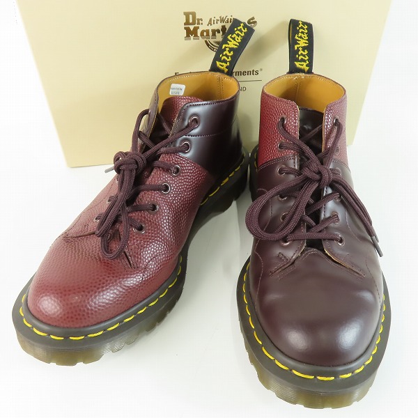 実際に弊社で買取させて頂いたENGINEERED GARMENTS×DR. MARTENS/エンジニアードガーメンツ×ドクターマーチン 素材切替 レザーブーツ 23815600/UK6