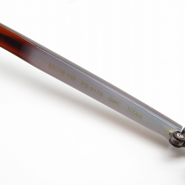 実際に弊社で買取させて頂いたPaul Smith/ポールスミス メガネフレーム アイウェア PS-9179 GMCの画像 6枚目