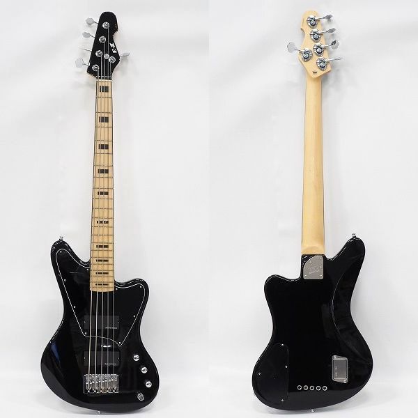 実際に弊社で買取させて頂いた★ESP/イーエスピー E-Ⅱ BG-5 Black アクティブ 5弦エレキベース Seymour Duncanピックアップ搭載 ギグケース付の画像 2枚目