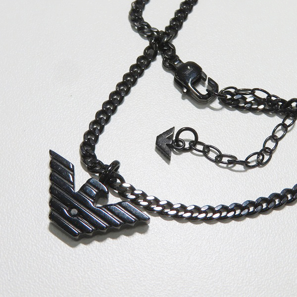 実際に弊社で買取させて頂いたEMPORIO ARMANI/エンポリオアルマーニ ロゴ ネックレス