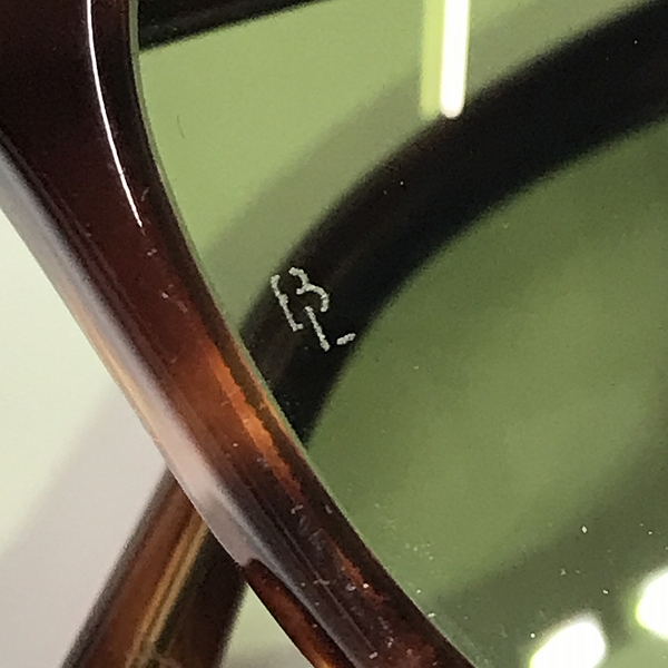 実際に弊社で買取させて頂いたRay-Ban/レイバン B&L/ボシュロム社製 GATSBY STYLE 5 サングラス W0937の画像 7枚目