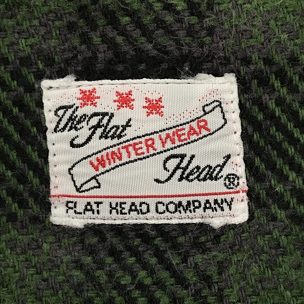 実際に弊社で買取させて頂いたTHE FLAT HEAD/フラットヘッド チェック柄 ネルシャツ 長袖  40の画像 2枚目