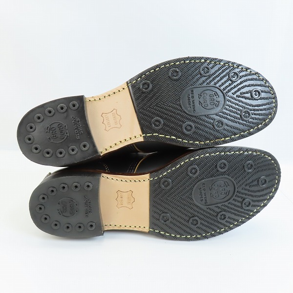 実際に弊社で買取させて頂いたREDWING/レッドウィング BECKMAN BOOTS FLAT BOX ベックマンブーツ フラットボックス 9060/9.5Dの画像 2枚目