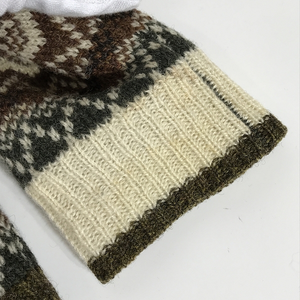 実際に弊社で買取させて頂いたWHITE MOUNTAINEERING/ホワイトマウンテニアリング カーディガンウール/総柄/WM1373617/0の画像 5枚目