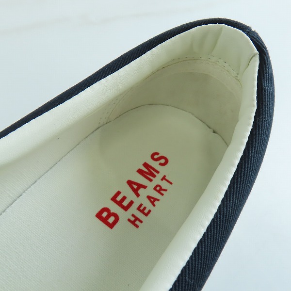 実際に弊社で買取させて頂いたBEAMS HEART/ビームスハート スリッポン 25.5の画像 4枚目