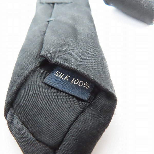 実際に弊社で買取させて頂いたmastermind/マスターマインド ネクタイ ブラックの画像 2枚目