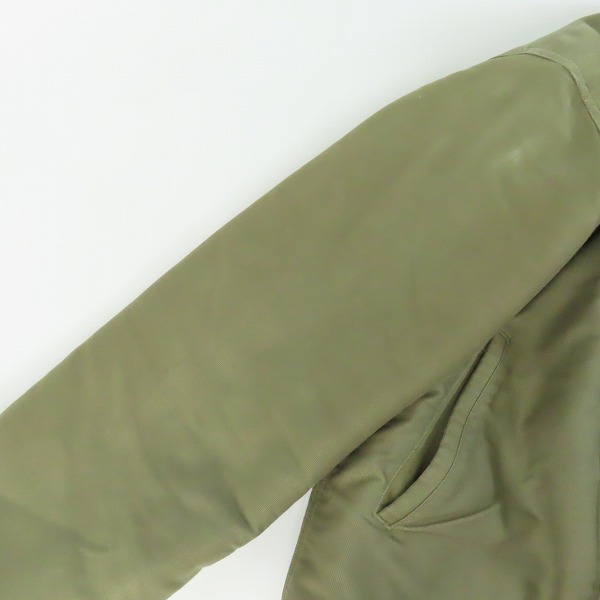 実際に弊社で買取させて頂いたBuzz Ricksons/バズリクソンズ N-1 デッキジャケット  M13795 NXSS 22036/XLの画像 8枚目