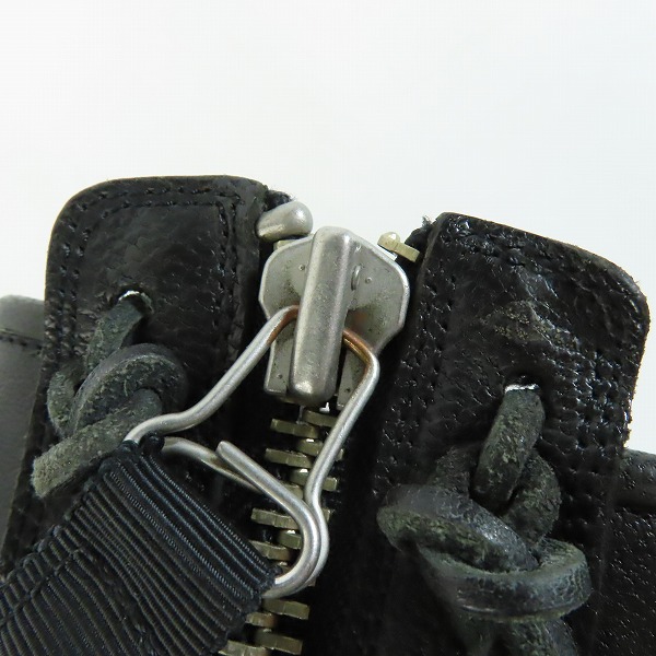 実際に弊社で買取させて頂いたMIHARAYASUHIRO/ミハラヤスヒロ レースアップ レザーブーツ/25.5の画像 6枚目