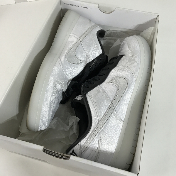 実際に弊社で買取させて頂いたNIKE×CLOT×FRAGMENT DESIGN/ナイキ×クロット×フラグメント デザイン DUNK LOW SP/ダンクロー FN0315-110/27.5の画像 7枚目