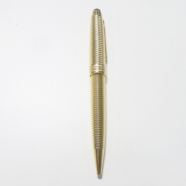 実際に弊社で買取させて頂いたMONT BLANC/モンブラン マイスターシュテュック ジオメトリー ソリテール ボールペン シャンパンゴールド の画像 1枚目