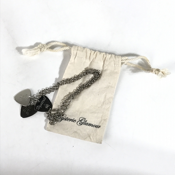 実際に弊社で買取させて頂いたHYSTERIC GLAMOUR/ヒステリックグラマー 3ピックネックレスの画像 9枚目